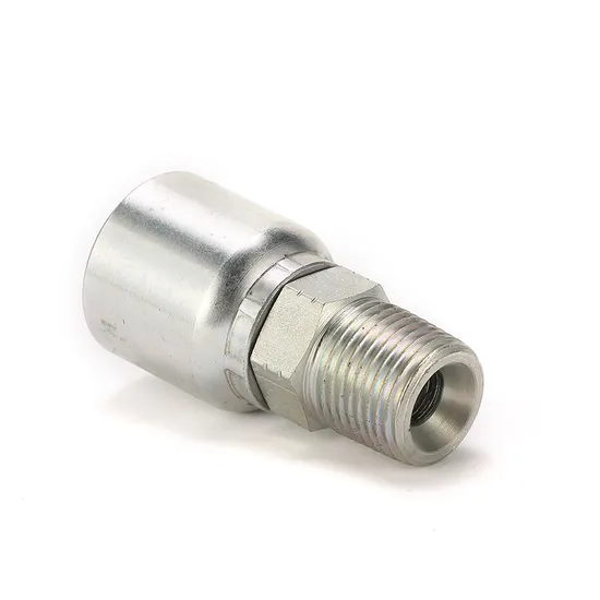 90 Elbow JIS Gas Male 60 Cone/BSPT Male Adapter