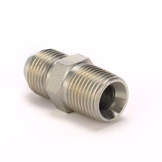 90 Elbow JIS Gas Male 60 Cone/BSPT Male Adapter